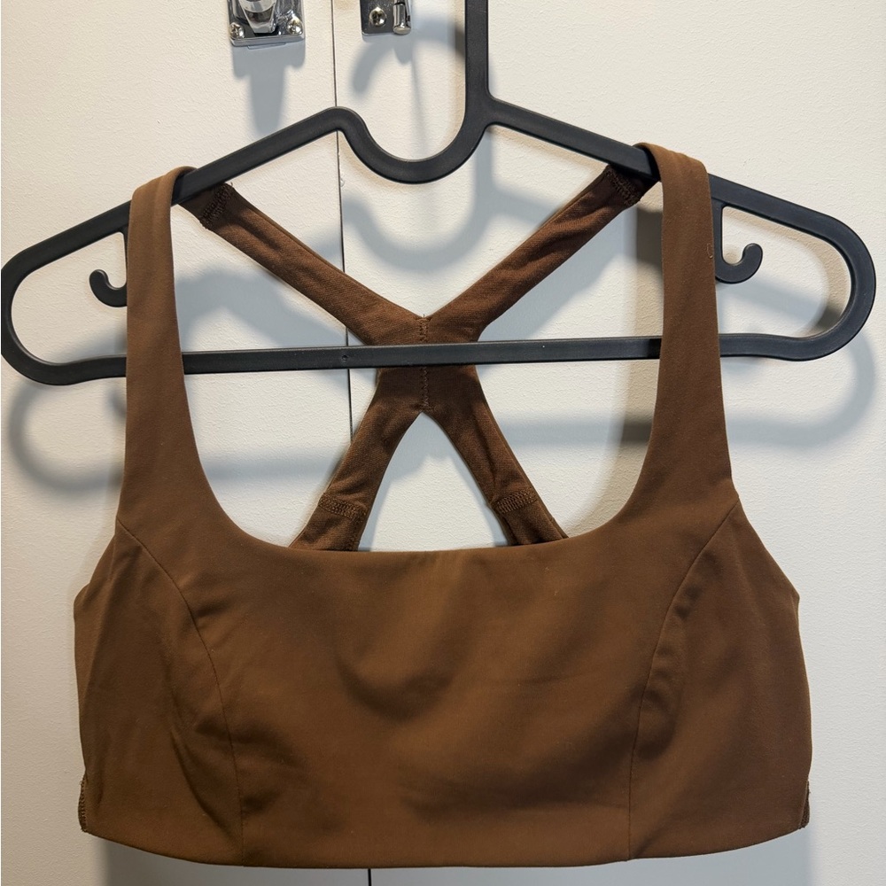 Lululemon SmoothCover Yoga Bra - Java - Picture 3 of 5